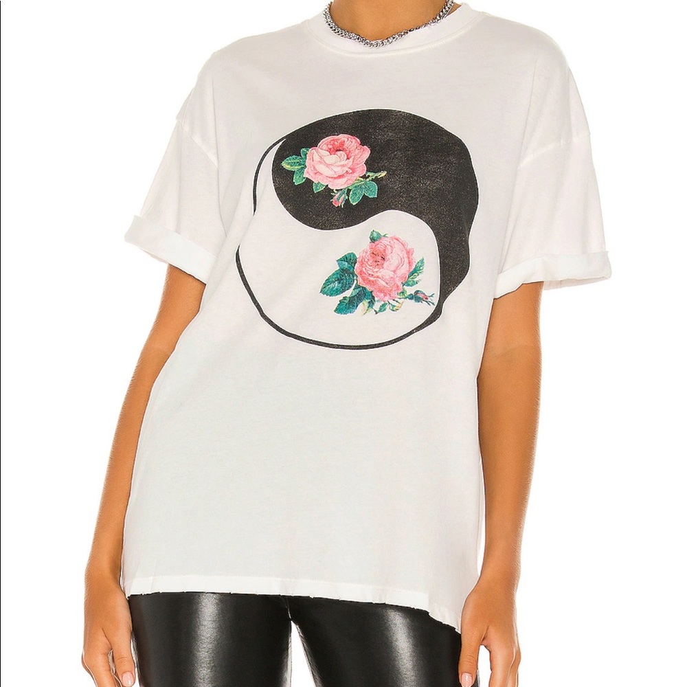 Girl Dangerous Revolve Ying Yang Tee